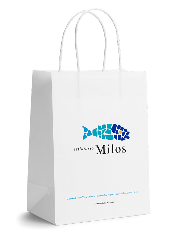 Milos Takeout Bag