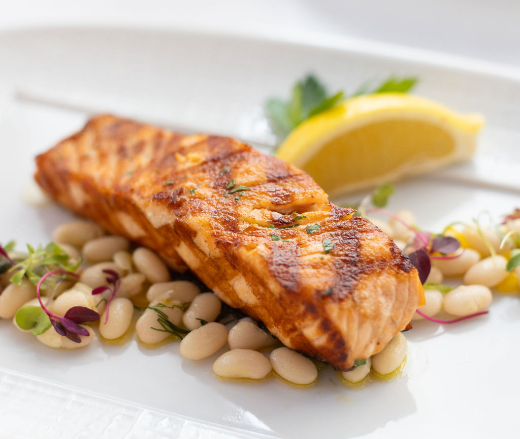 grilled salmon